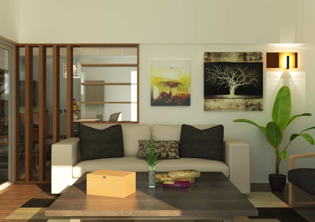 plantas en el salon