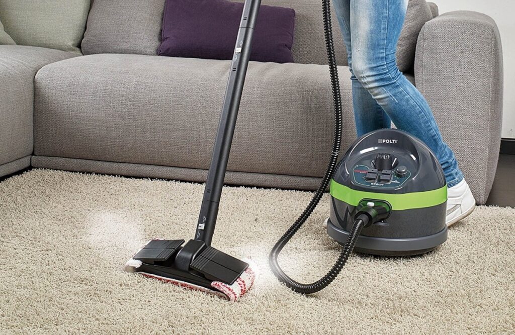 Limpiar alfombra con vapor