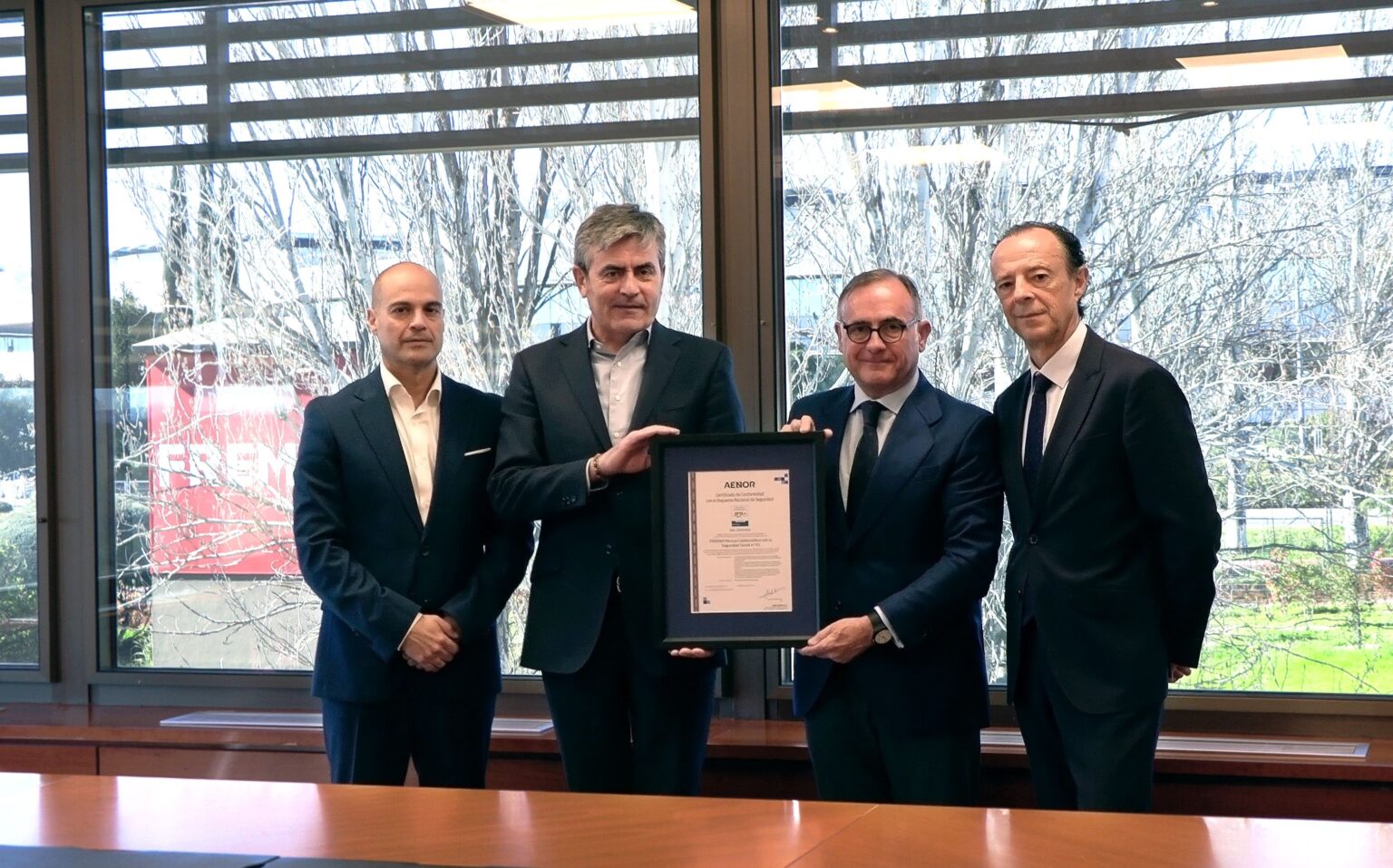 FREMAP obtiene la certificación de conformidad con el Esquema Nacional de Seguridad en categoría ALTA