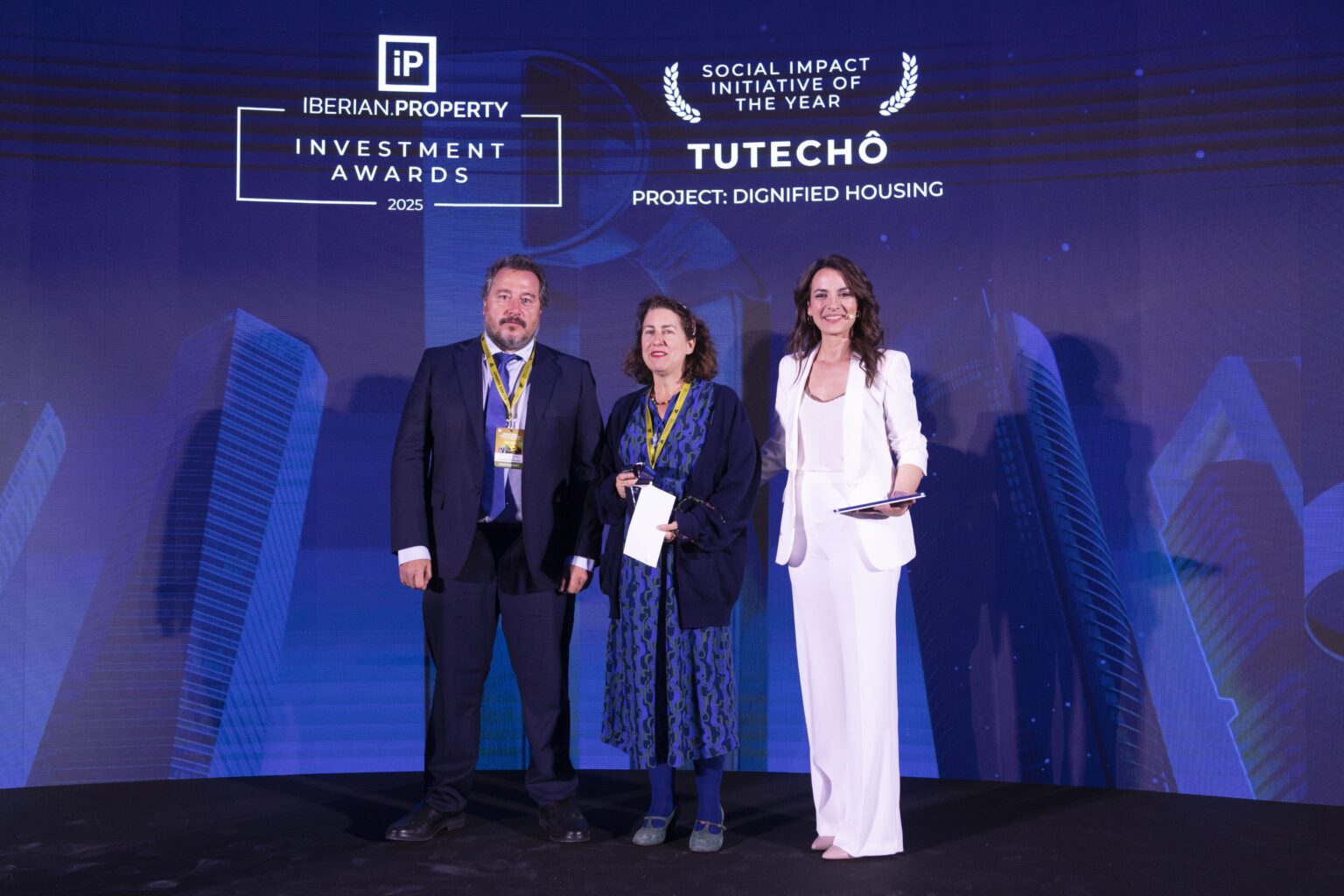 TUTECHÔ, la socimi social fundada por Blanca Hernández, triunfa en los Iberian Property Investment Awards
