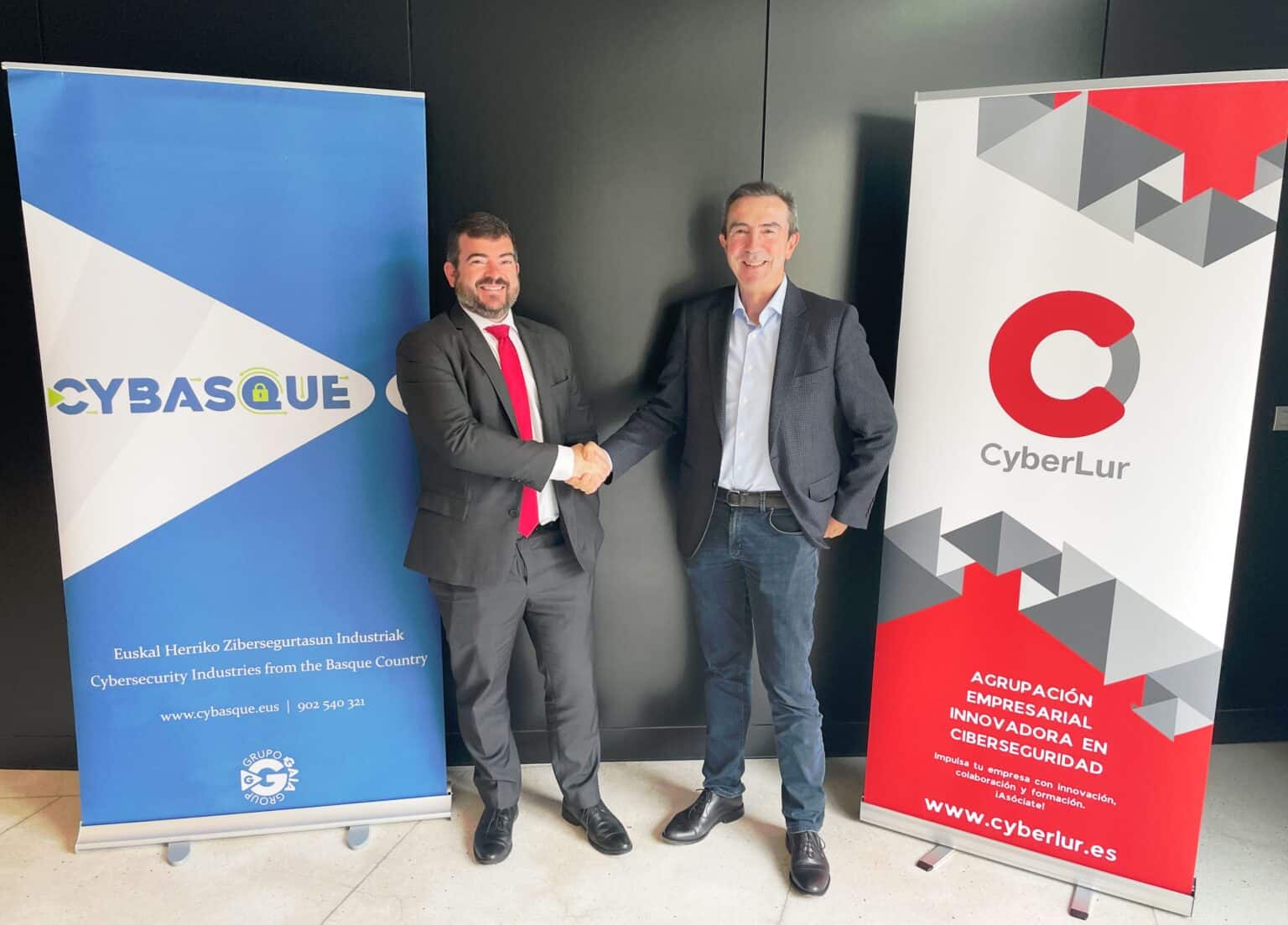 Cybasque y Cyberlur inician una estrecha colaboración para fortalecer el sector de ciberseguridad en Euskadi y España